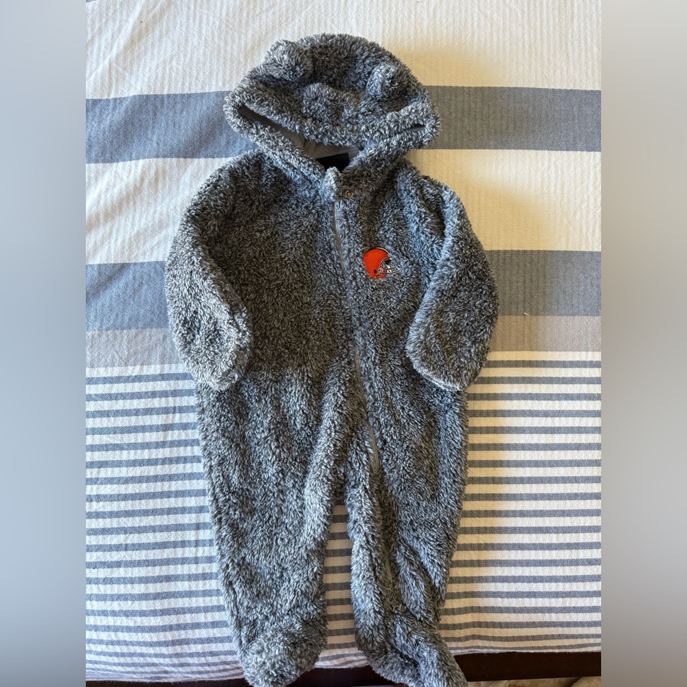 NFL Gray Fleece Kids, Cleveland Browns